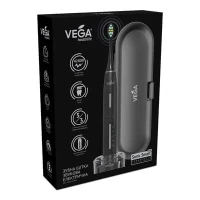 Зубная щетка электрическая Vega (Вега) Pro Sonic Smart (VT-800W) звуковая черная