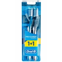 Зубная щетка Oral-B (Орал-Б) Pro-Expert Все в одном 40 средней жесткости 1+1
