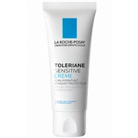 Крем La Roche Posay (Ля Рош-Позе) Tolerane Sensitive Cream зволожуючий пребіотичний для захисту та заспокоєння нормальної та комбінованої  шкіри обличчя 40 мл