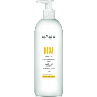Мило BABE (БАБЕ) Laboratorios Body на основі олій (формула без води та лугів) для сухої та атопічної шкіри 500мл-0