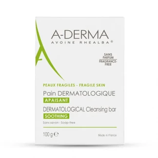 Мило Рельба A-Derma (А-Дерма) Dermatological bar дерматологічне з молочком вівса 100 г-0