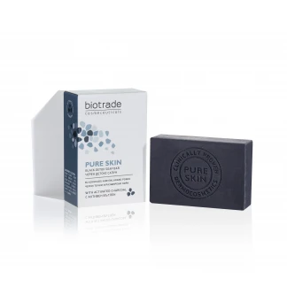 Мило-детокс Biotrade (Біотрейд) Pure Skin для шкіри обличчя та тіла 100г-1