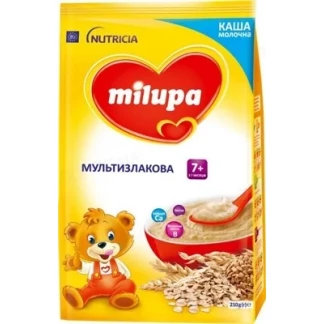 Молочная каша Milupa (Милупа) мультизлаковая 7+ мес. 210г-0
