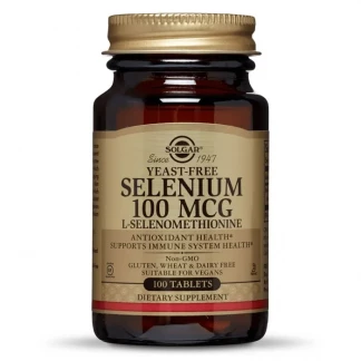 Мінерали Solgar (Солгар) Selenium від передчасного старіння 100 мг №100-0
