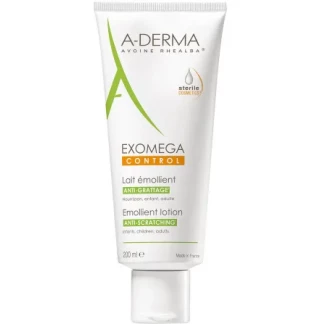 Молочко A-Derma (А-Дерма) Exomega Control lotion пом'якшуюче для сухої шкіри обличчя та тіла 200 мл-0