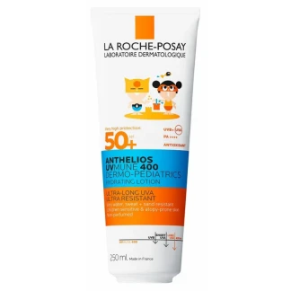Молочко солнцезащитное La Roche-Posay (Ля Рош-Позе) Anthelios UVMune 400 Dermo-Pediatrics водостойкое увлажняющее для чувствительной кожи детей SPF50+ 250мл-0