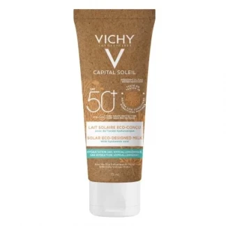 Молочко солнцезащитное Vichy (Веши) Capital Soleil Eco увлажняющее для лица и тела 75мл-0