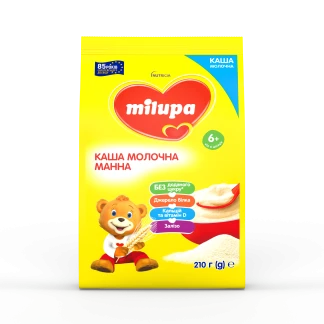 Молочна каша Milupa (Мілупа) Манна 210 г-0