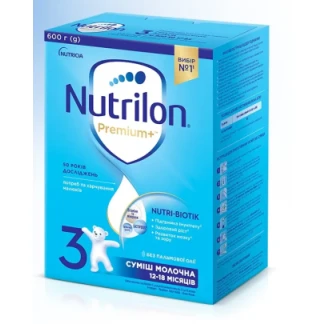 Молочна суміш Nutrilon (Нутрілон) 3 з 12 міс. 600г-0