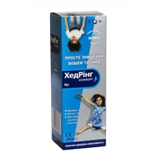 Мус ХедРінг Комфорт для знищення вошей та гнид 100 мл-0