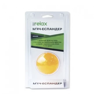 М`яч-еспандер Ridni Relax середній помаранчевий (RD-ASL699-M) М`яч-еспандер Ridni Relax середній помаранчевий (RD-ASL699-M)-0