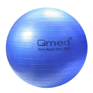 М'яч гімнастичний Qmed (Кюмед) ABS GYM BALL 75см КМ-16 синій-0