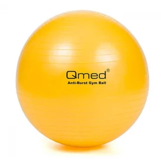 М'яч гімнастичний Qmed (Кюмед)  ABS GYM BALL КМ-13 жовтий-1