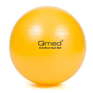 М'яч гімнастичний Qmed (Кюмед)  ABS GYM BALL КМ-13 жовтий-0