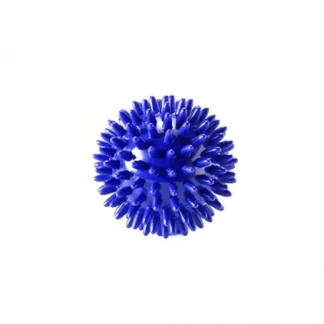 Мяч массажный ПВХ р.8см голубой (11863)-1