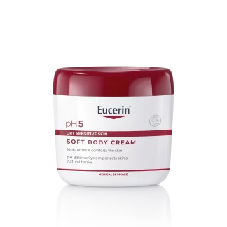Крем для тела Eucerin (Юцерин) pH5 Soft Body Cream мягкий 450мл (88782)-0