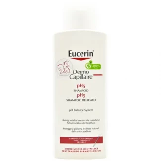 Шампунь Eucerin (Еуцерин) DermoCapillaire Shampoo рН5 м'який для чутливої шкіри голови 250 мл (69653)-0