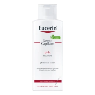 Шампунь Eucerin (Юцерин) DermoCapillaire рН5 мягкий для чувствительной кожи головы 250мл (69653)-0