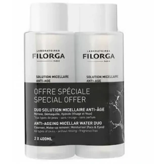 Набор Filorga (Филорга) Duo Clean Perfect мицеллярной лосьон Micellar solution 2х400 мл-1