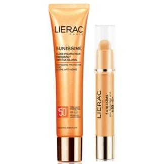 Набор Lierac (Лиерак) Sunissime защитный флюид SPF 50+ 40 мл + Защитное средство для контура глаз SPF 50 30 г Набор Lierac (Лиерак) Sunissime защитный флюид SPF 50+ 40 мл + Защитное средство для контура глаз SPF 50 30 г-1