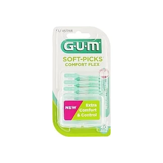 Набір міжзубних щіток GUM (Гам) Комфорт Флекс м`ята р.М №40 (670)-0