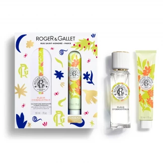 Набір Roger&Gallet (Роже Галлє) Квітка Османтусу: ароматична вода 30мл + крем для рук 30мл-0