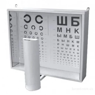 Набор таблиц для проверки гостроты зрения Аппарат Рота АR-1М, Завет-0
