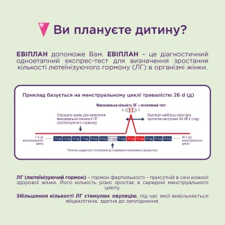 Тесты для определения овуляции EVIPLAN 5+1, 6 шт-2