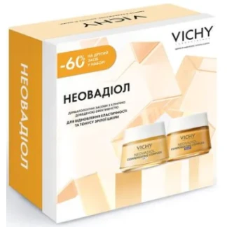 Набор Vichy (Веши) Neоvadiol: Крем дневной антивозрастной 50мл + Крем ночной антивозрастной 50мл-0