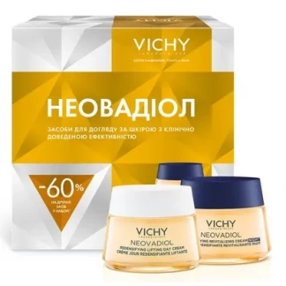 Набор Vichy (Виши) Neоvadiol: Крем дневной 50мл и Крем ночной 50мл-0