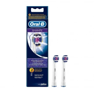 Насадка Oral-B (Орал-Бі) для електричної зубної щітки 3D White EB18pRX №2-0