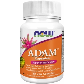 Витамины NOW (НАУ) Adam Superior Men's Multi Мультивитаминный комплекс общеукрепляющего для мужчин капсулы №30-0