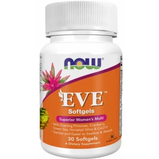 Вітаміни NOW (НАУ) Eve Women's Multi Мультивітамінний комплекс загальнозміцнюючий для жінок капсули №30-0