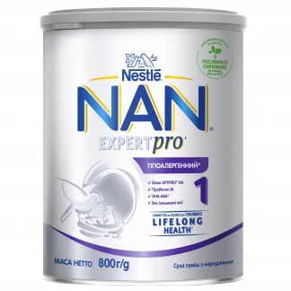 Суміш Нан Нестле (NAN Nestle) 1 OptiPro гіпоалергенний 800г-0