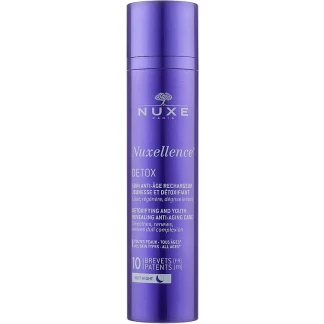 Флюїд нічний Nuxe (Нюкс) Nuxellence Detox Detoxifying And Youth Revealing Ant-Aging Care для детоксикації та омолодження 15 мл Флюїд нічний Nuxe (Нюкс) Nuxellence Detox Detoxifying And Youth Revealing Ant-Aging Care для детоксикації та омолодження 15 мл-0