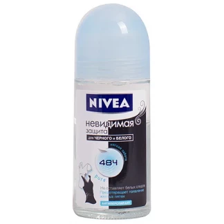 Дезодорант роликовий Nivea (Нівея) Део Невидимий захист Pure для жінок 50мл-0