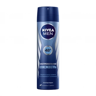 Дезодорант-спрей для чоловіків Nivea (Нівея) Екстремальна свіжість 150мл-0