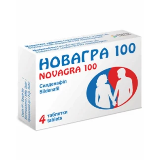 НОВАГРА Евро таблетки по 100мг №4-0