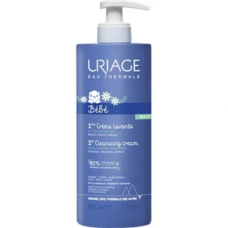 Крем Uriage (Урьяж) Baby Cleansing Cream детский для мягкого очищения лица, тела, кожи головы 500 мл-0