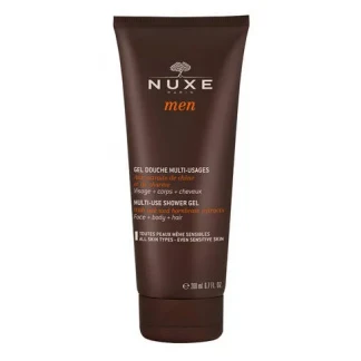Гель для обличчя, тіла та волосся  Nuxe (Нюкс) Men Gel Multi-Fonctions Hydratant очищуючий 200 мл-0