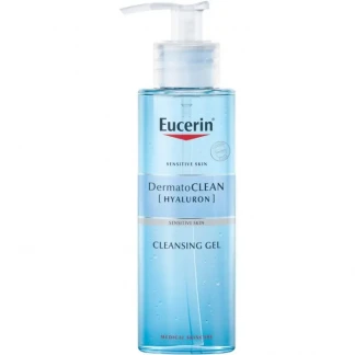 Гель Eucerin (Еуцерин) DermatoCLEAN Hyaluron очищувальний для чутливої, нормальної та комбінованої шкіри 200 мл (63993)-0