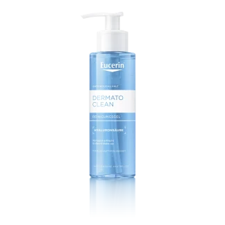 Гель Eucerin (Юцерин) DermatoClean Hyaluron очищающий для чувствительной, нормальной и комбинированной кожи 200 мл (63993)-0