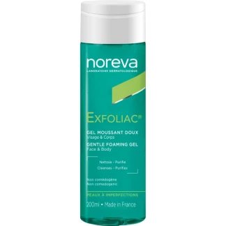 Очищающий гель Noreva Laboratoires Exfoliac Gentle Foaming Gel для чувствительной кожи 250 мл-0