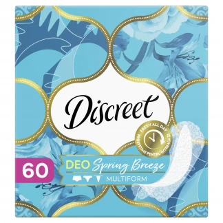 Прокладки ежедневные гигиенические Discreet (Дискрит) Deo Spring Breeze №60-0