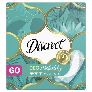 Прокладки щоденні гігієнічні Discreet (Діскріт) Deo вод. лілія, №60-0