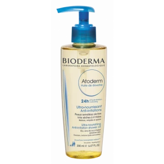 Масло для душа Bioderma (Биодерма) Atoderm Shower Oil 200 мл-0