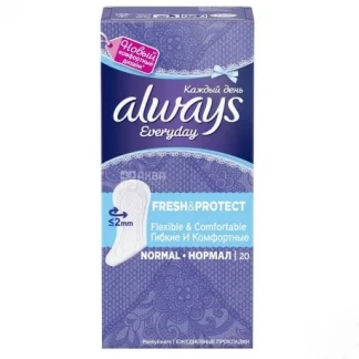 Гігієнічні прокладки Always (Олвейс) Everyday Normal, №20-0