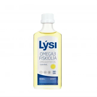 Омега-3 LYSI (Лісі) жирні кислоти EPA/DHA у рідині зі смаком лимона 240мл у скляній пляшці-2