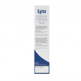 Омега-3 LYSI (Лиси) жирные кислоты EPA/DHA в жидкости со вкусом лимона 240мл в стеклянной бутылке-5