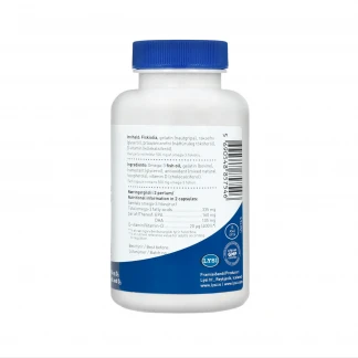 Омега-3 LYSI (Лиси) комплекс з витамином D3 капсулы по 500мг №120-1